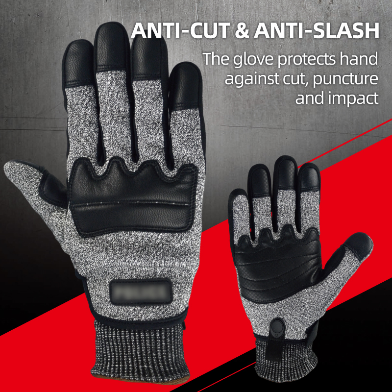 Leatherworking Leveling - Sarung Tangan Taktis Anti-Potong Tingkat XYEHS
