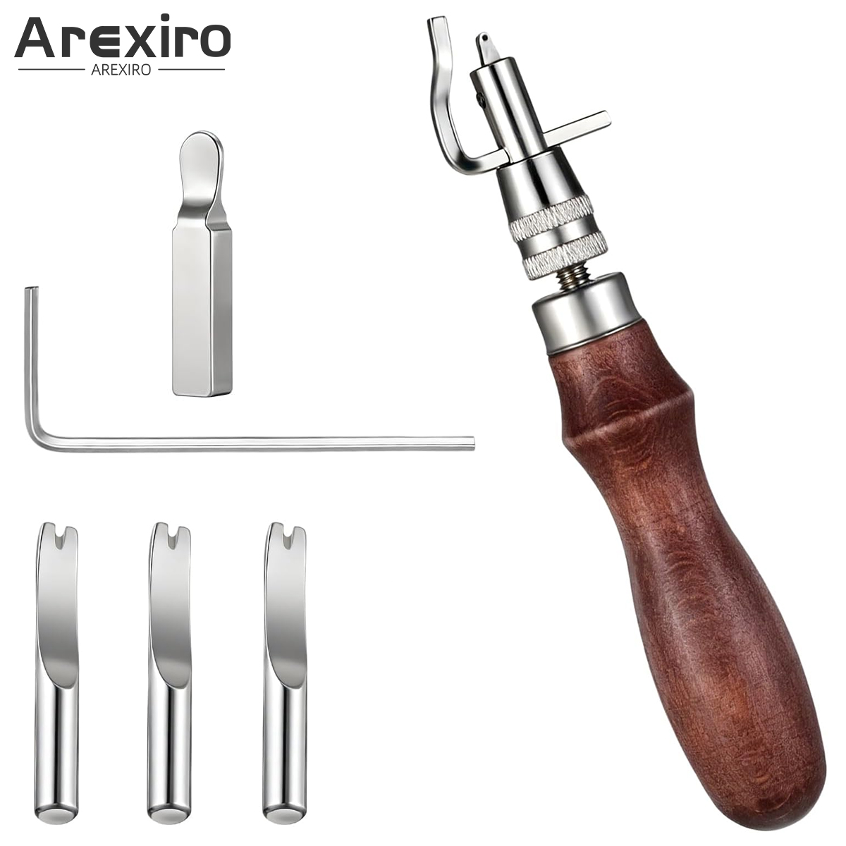 Leatherwork Edge Beveler - 7 in 1 Kit Alat Jahit