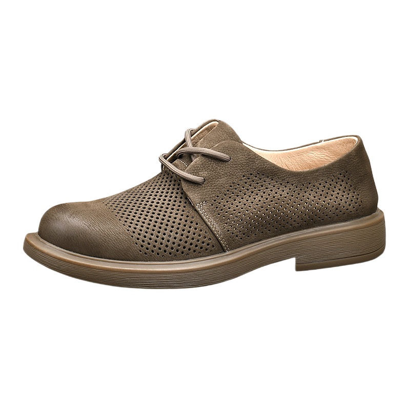 Leather Work Outfit - Sepatu Pria Kulit Asli Retro Sepatu
