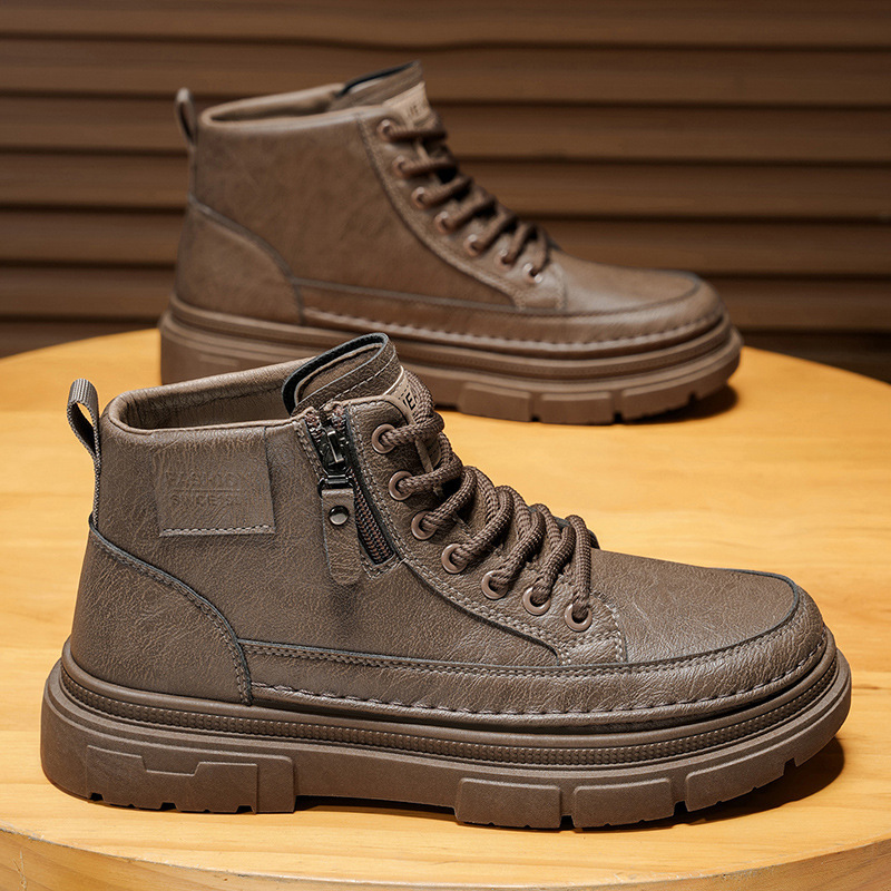 Leatherworking Items - Sepatu bot tinggi pria model baru