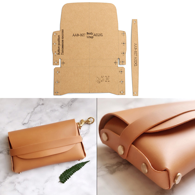 Leatherwork Patterns - 1 Set kerajinan kulit Fashion kepribadian