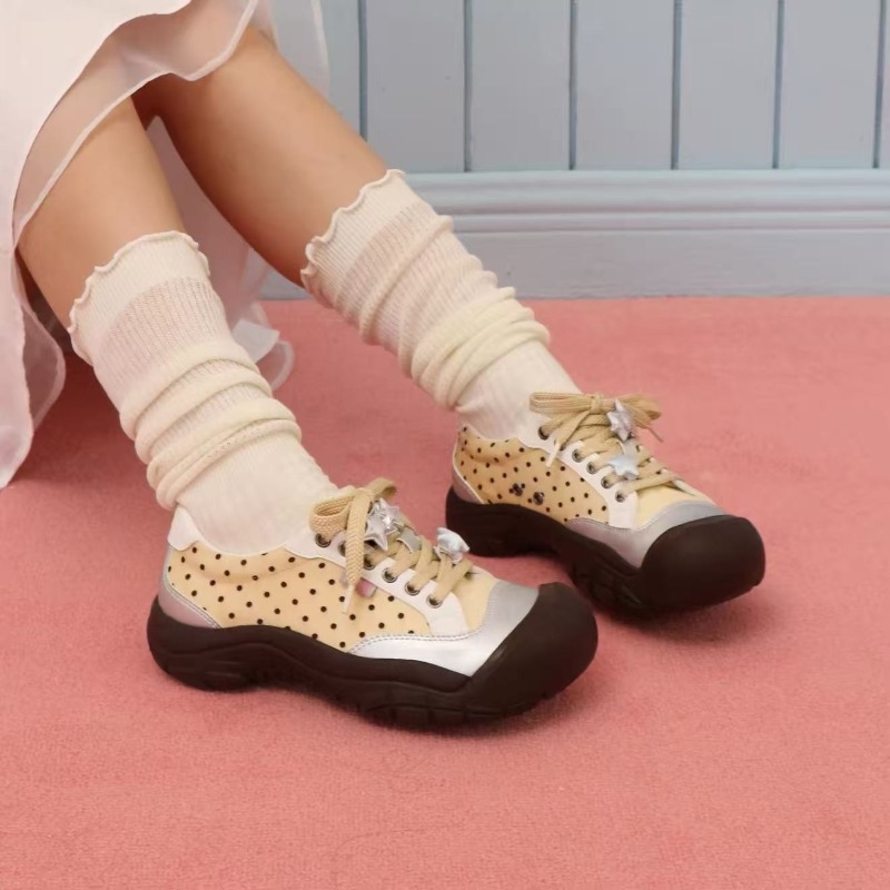 Leatherwork Training - Sepatu Sneakers Wanita 2026 Kulit Asli