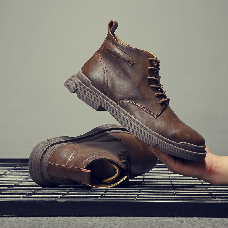 Leatherworking Classic - Yomior Kualitas Tinggi Sepatu Kulit Asli