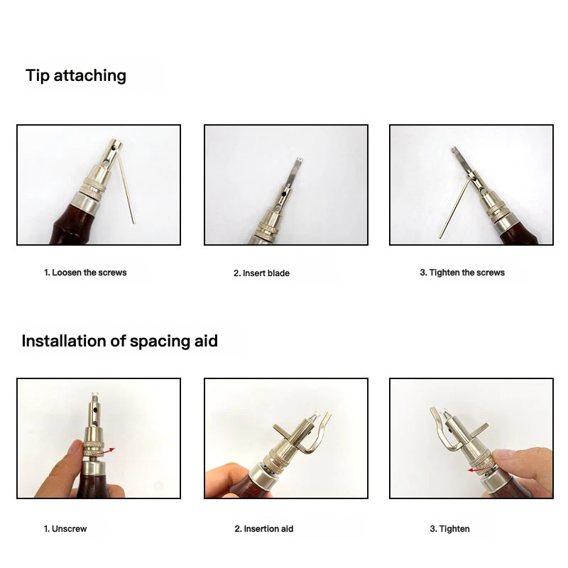 Alat Kerja Kulit Multifungsi 7 - Leatherwork Edge Beveler ulasan dan harga