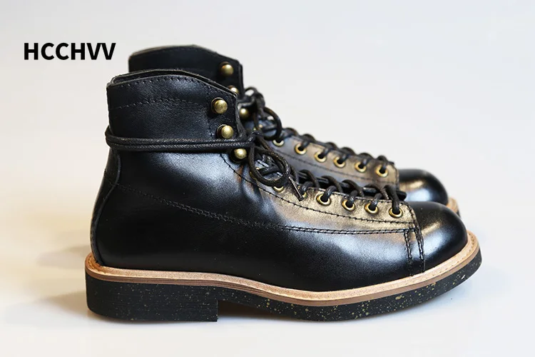 Sepatu bot kulit wajah pendek  - Leather Work Women Shoes ulasan dan harga
