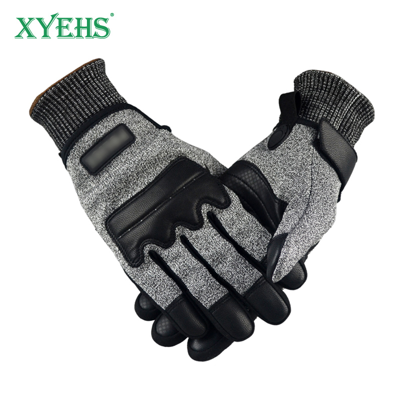 Sarung Tangan Taktis Anti-Poto - Leatherworking Leveling ulasan dan harga