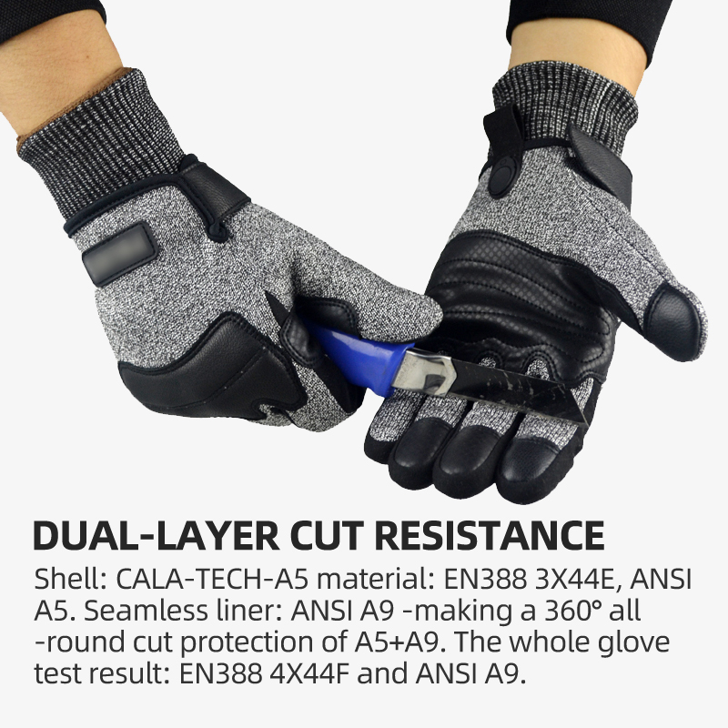 Sarung Tangan Taktis Anti-Poto - Leatherworking Leveling ulasan dan harga
