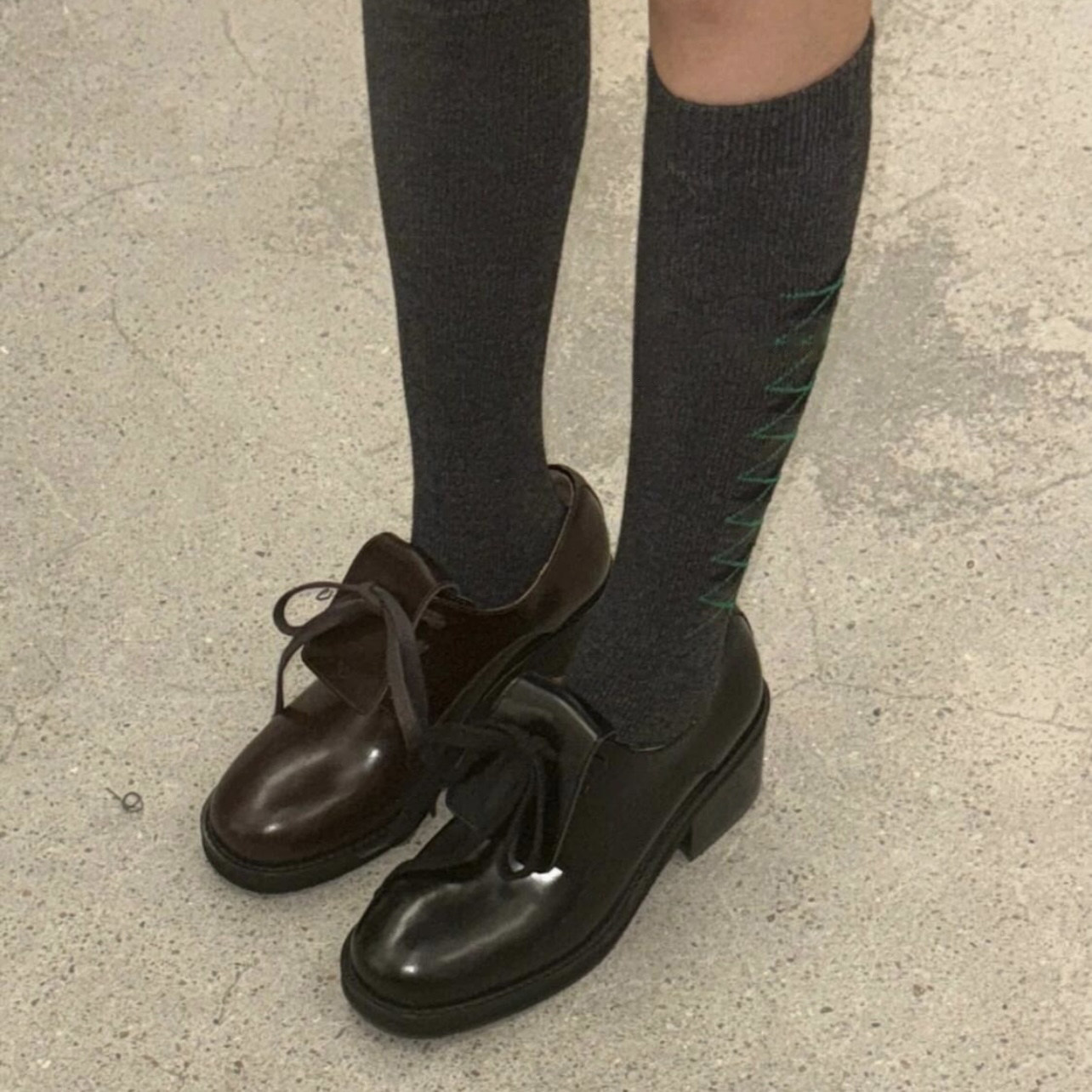Sepatu Derby Wanita Kulit deng - Leather Work Outfit ulasan dan harga