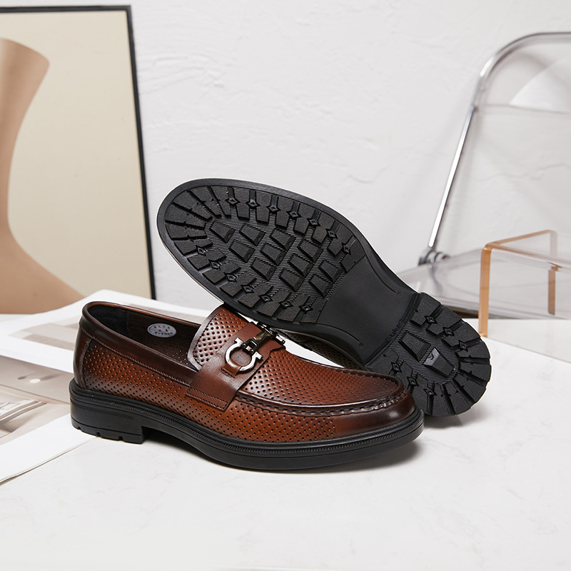 Sepatu kerja pria berbahan kul - Leather Work Outfit ulasan dan harga
