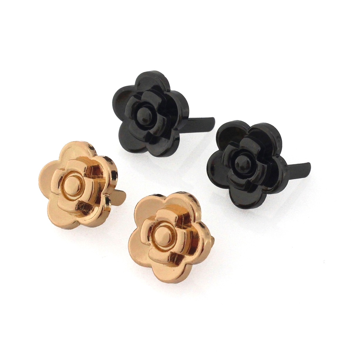 2 Buah Gesper Mode Gesper Bent - Leatherwork Flowers ulasan dan harga