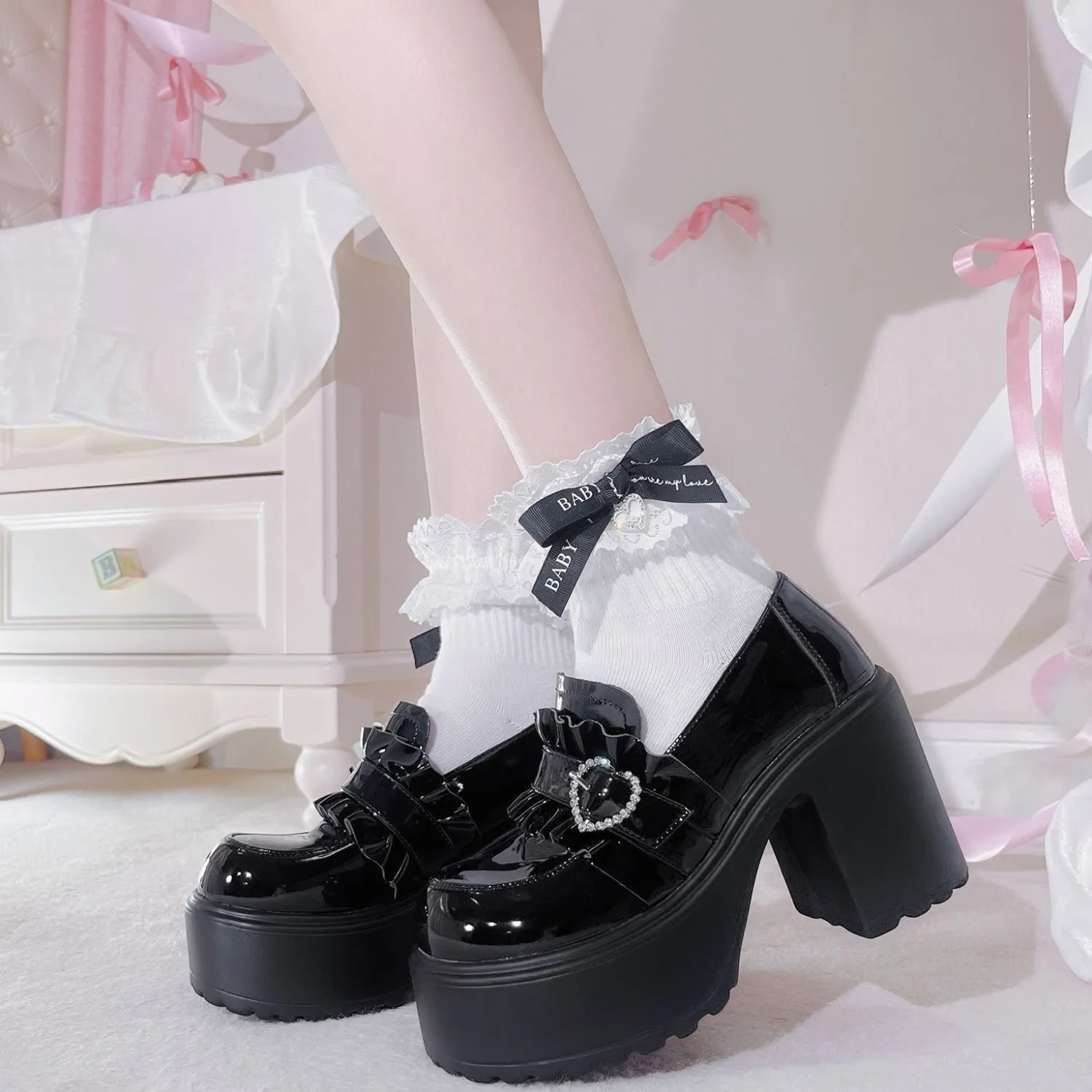 Sepatu Kulit Kecil Mary Jane S - Leather Work Dress ulasan dan harga