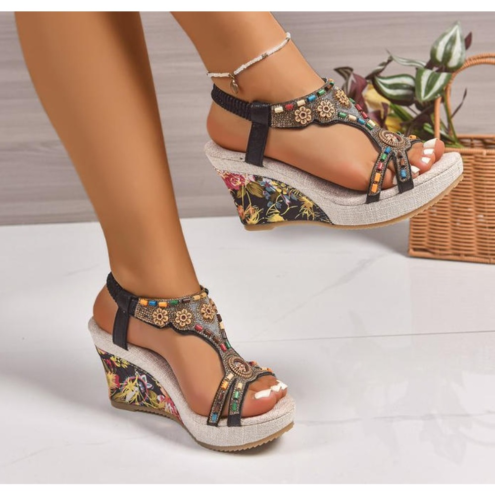 Sandal Wanita Kulit Musim Pana - Leather Work Dress ulasan dan harga
