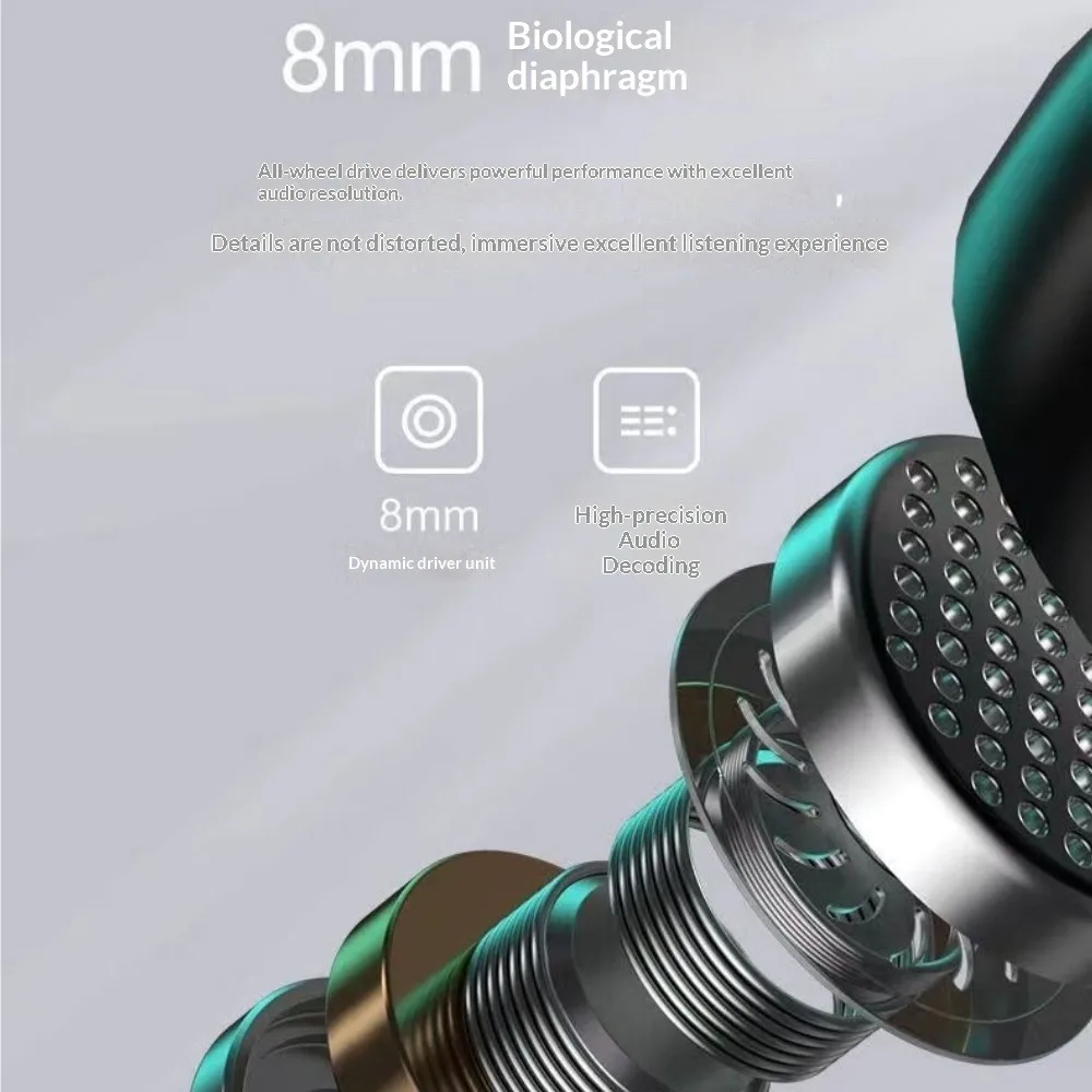 Earbud Nirkabel Bluetooth 5.3  - Leatherworking Leveling ulasan dan harga