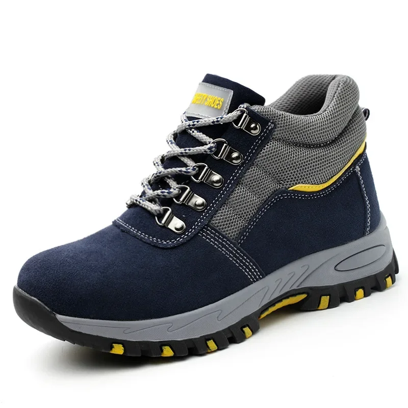 Sepatu bot keselamatan untuk p - Leather Work Boots ulasan dan harga