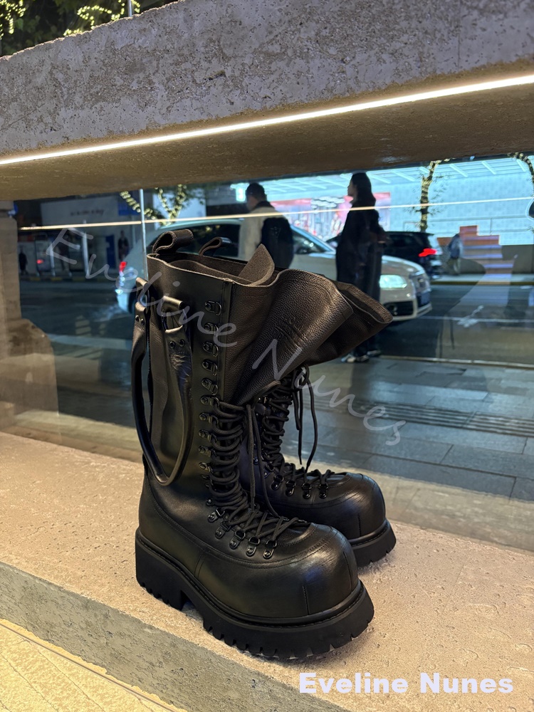 Sepatu Bot Motor Kulit Asli Re - Leather Work Boots ulasan dan harga