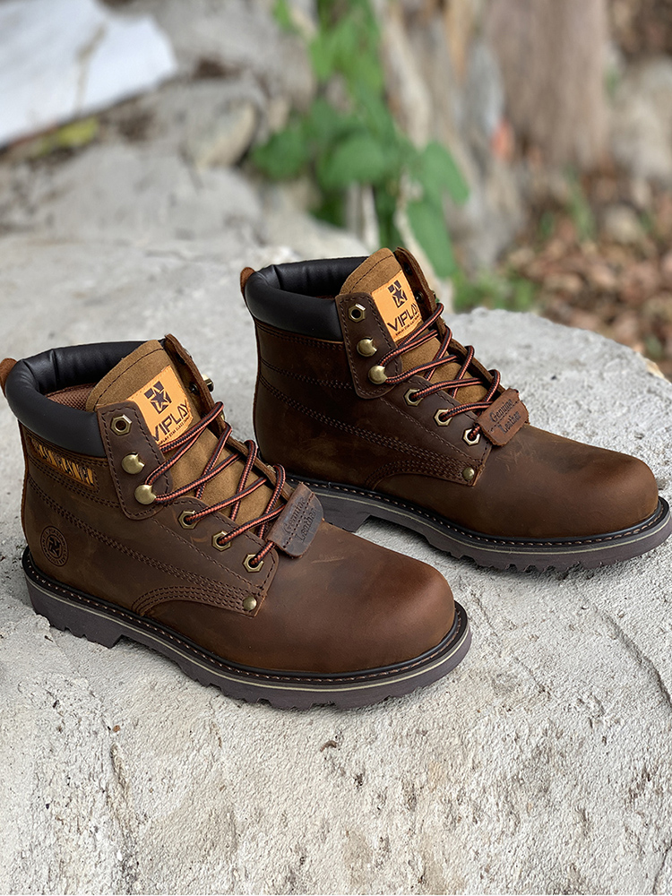 Sepatu Bot Kulit Asli Pria Sep - Leatherworking Classic ulasan dan harga