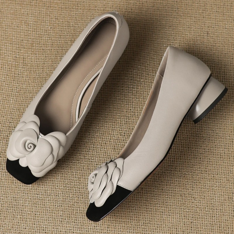 Sepatu hak wanita ukuran besar - Leather Work Dress ulasan dan harga