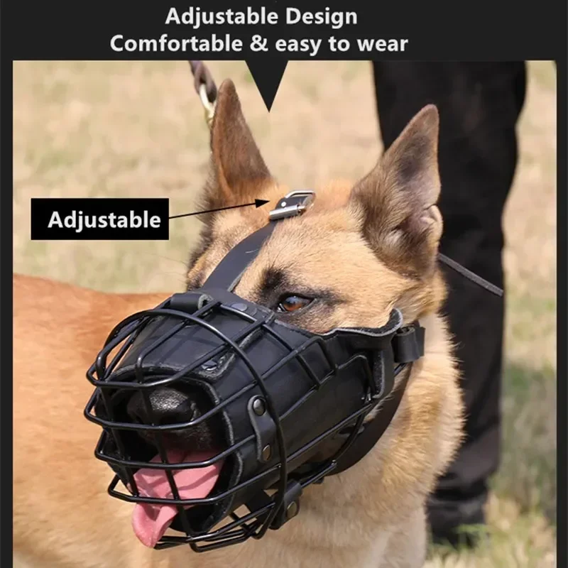 Penutup Mulut Anjing German Sh - Leatherwork Training ulasan dan harga