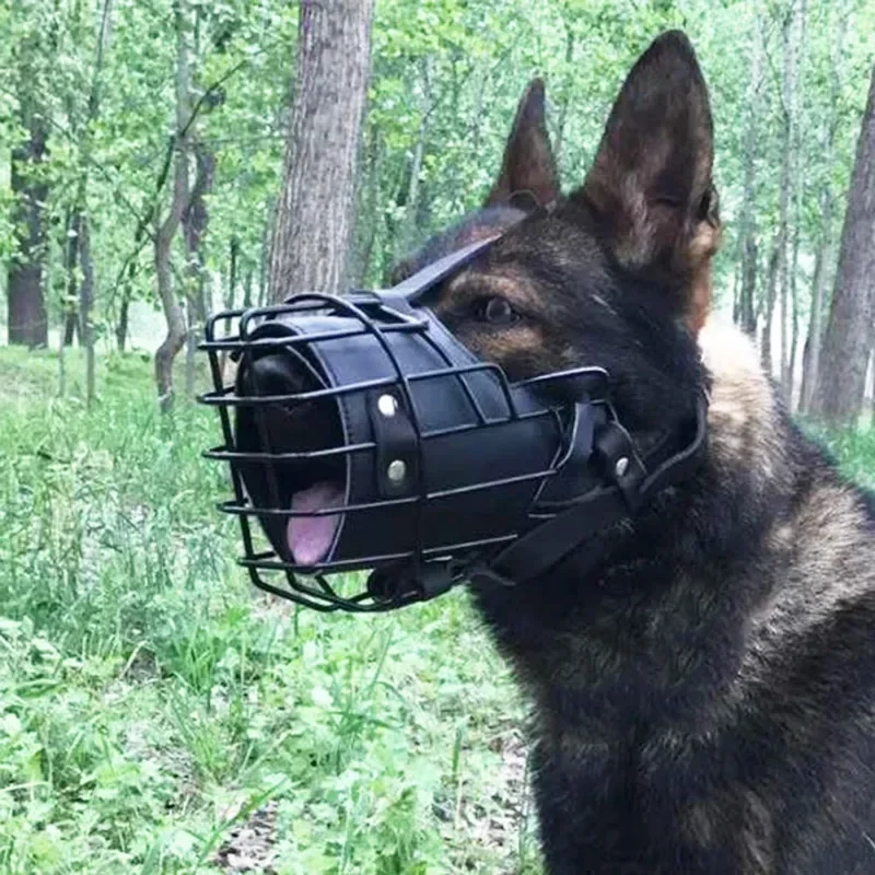 Penutup Mulut Anjing German Sh - Leatherwork Training ulasan dan harga