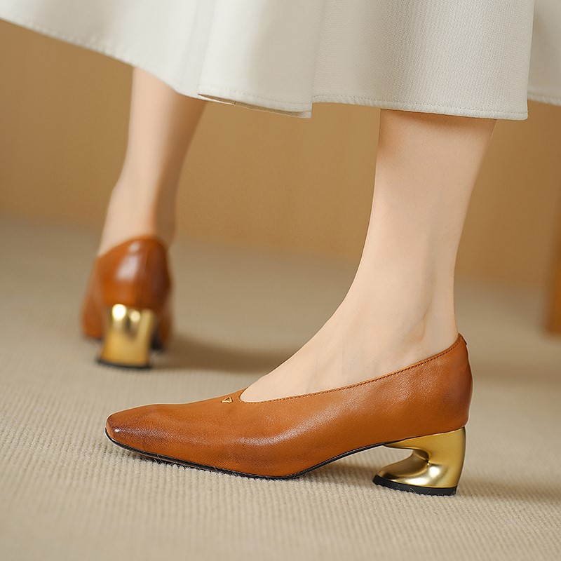 Dilalula 2025 Sepatu Pump Kuli - Leather Work Dress ulasan dan harga