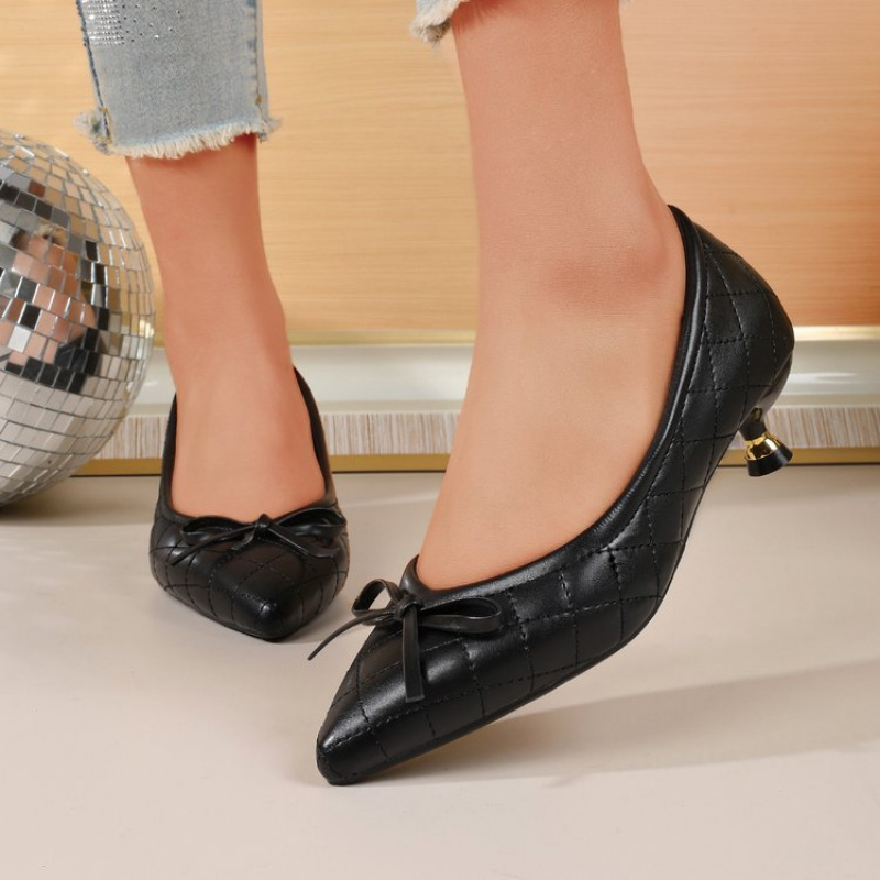 Sepatu Pumps Wanita Vintage Be - Leather Work Women Shoes ulasan dan harga