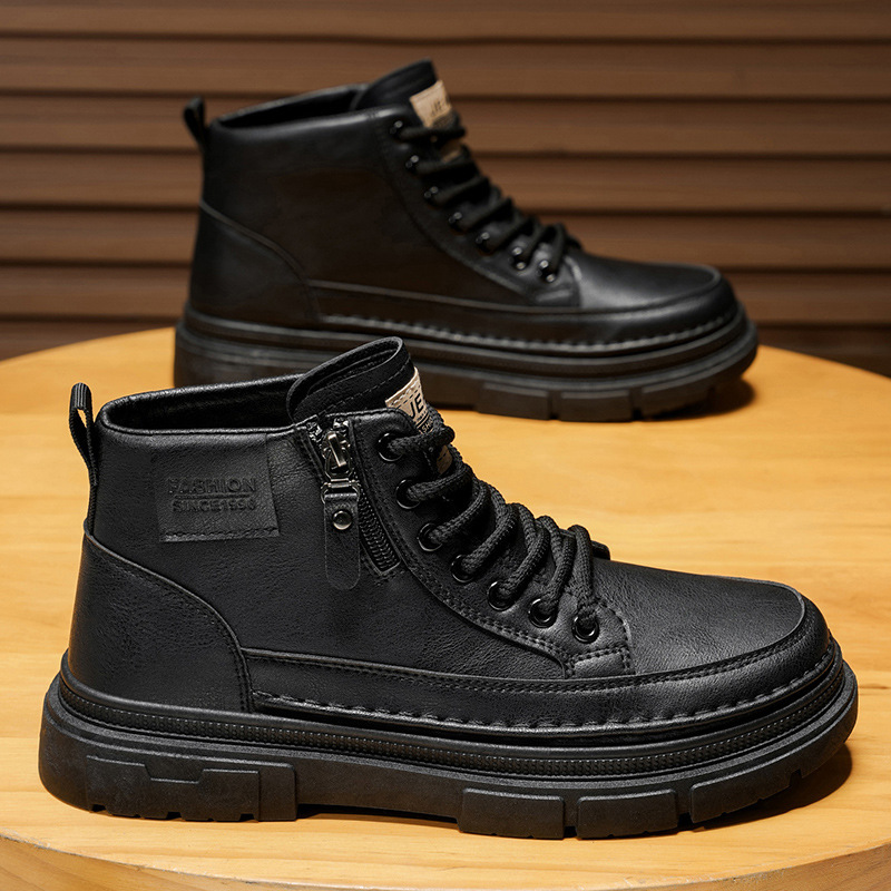 Sepatu bot tinggi pria model b - Leatherworking Items ulasan dan harga