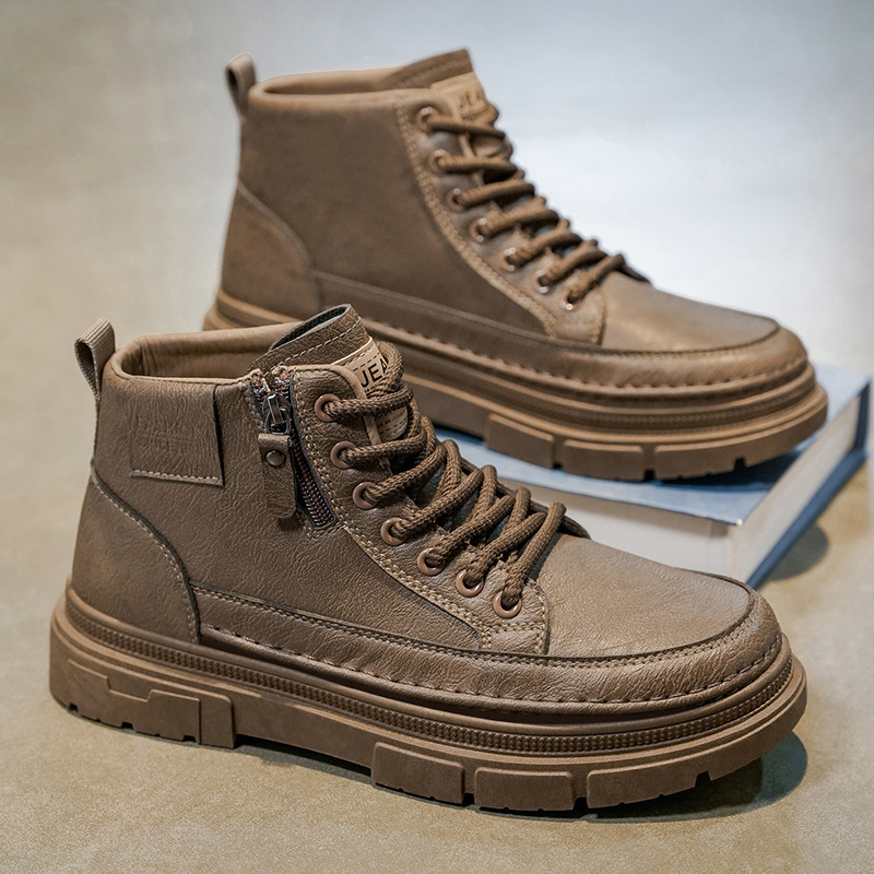 Sepatu bot tinggi pria model b - Leatherworking Items ulasan dan harga