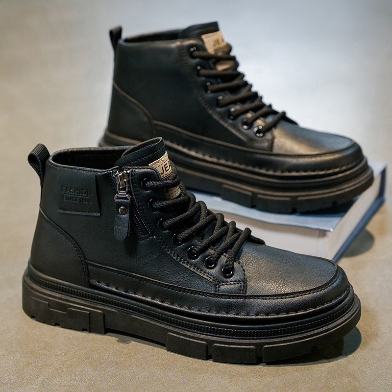 Sepatu bot tinggi pria model b - Leatherworking Items ulasan dan harga
