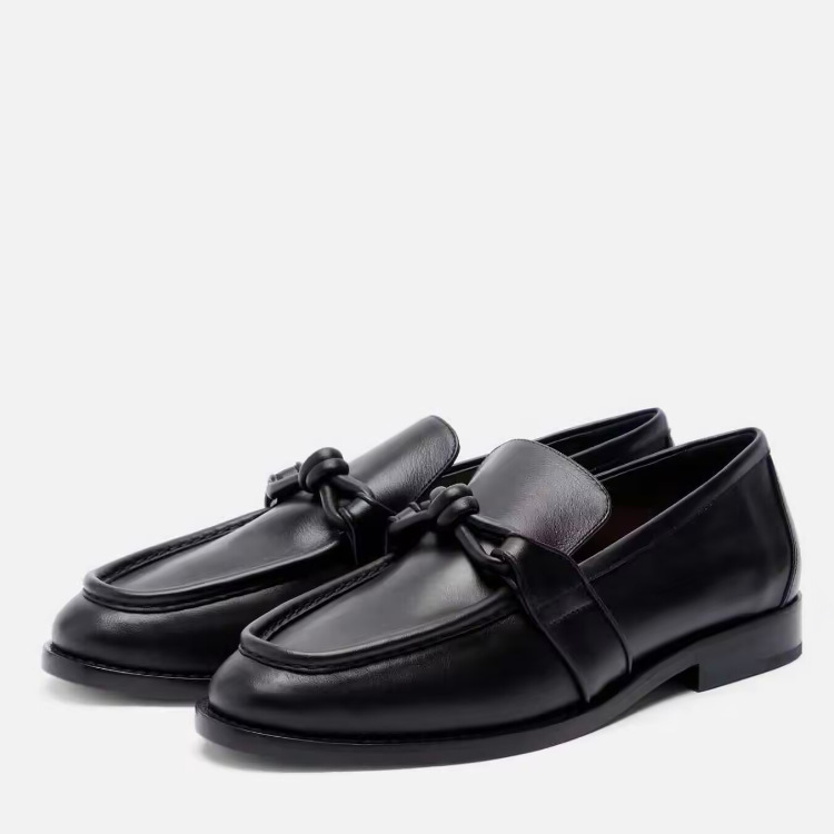 Sepatu Loafer Kulit Wanita den - Leather Work Outfit ulasan dan harga