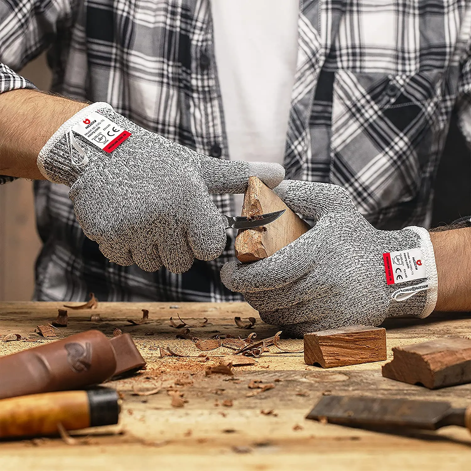 Sarung Tangan Tahan Potong Lev - Leatherworking Leveling ulasan dan harga