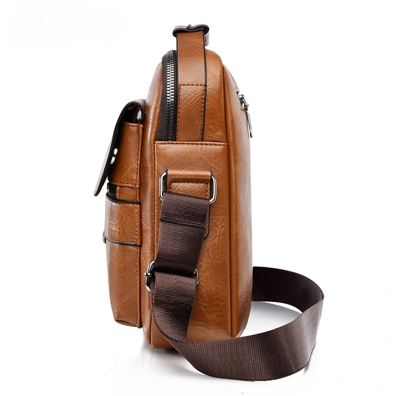 Tas Selempang Pria Gaya Korea  - Leatherworking Classic ulasan dan harga