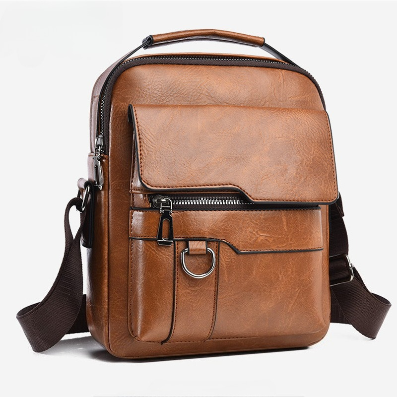 Tas Selempang Pria Gaya Korea  - Leatherworking Classic ulasan dan harga