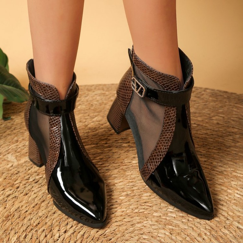 Sepatu Bot Wanita Berbahan Kul - Leather Work Outfit ulasan dan harga