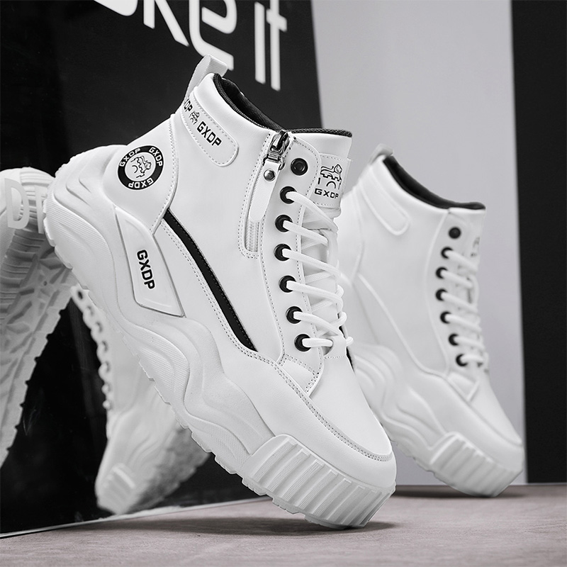 Sepatu Peninggi Tinggi Anti Se - Leather Work Boots ulasan dan harga