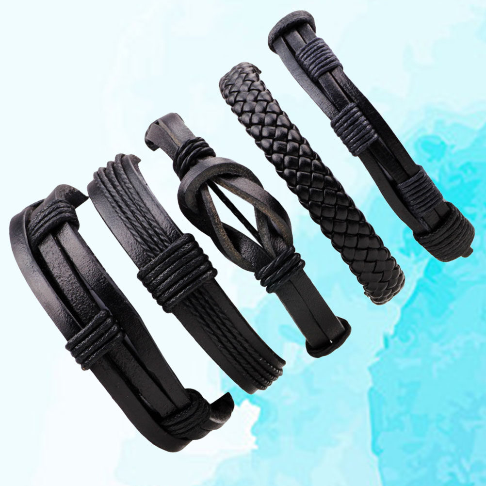 5 Buah Gelang Anyaman Premium, - Leather Work Outfit ulasan dan harga