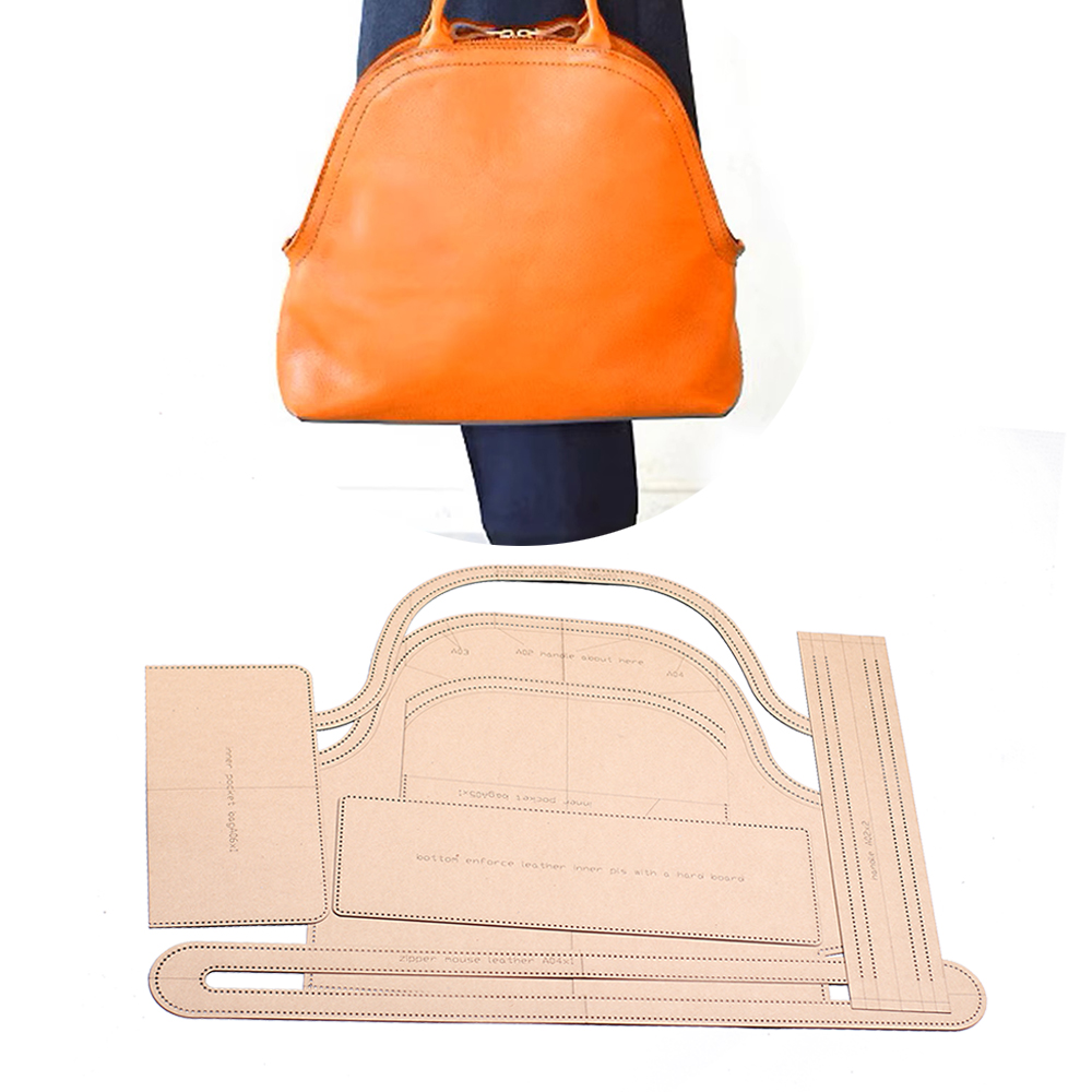 Diy kulit kraft cangkang tas t - Leatherwork Patterns ulasan dan harga