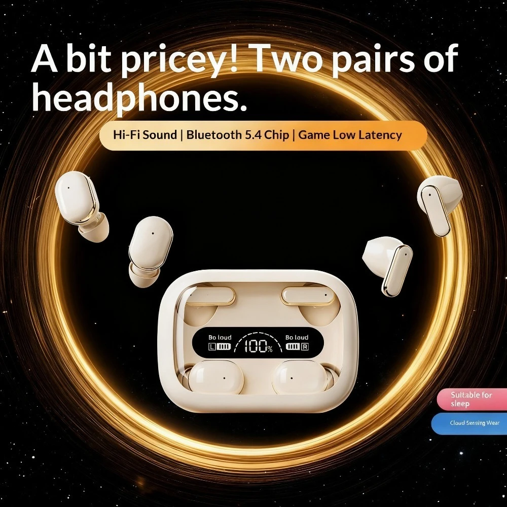 Earbud Nirkabel Peredam Kebisi - Leatherworking Leveling ulasan dan harga