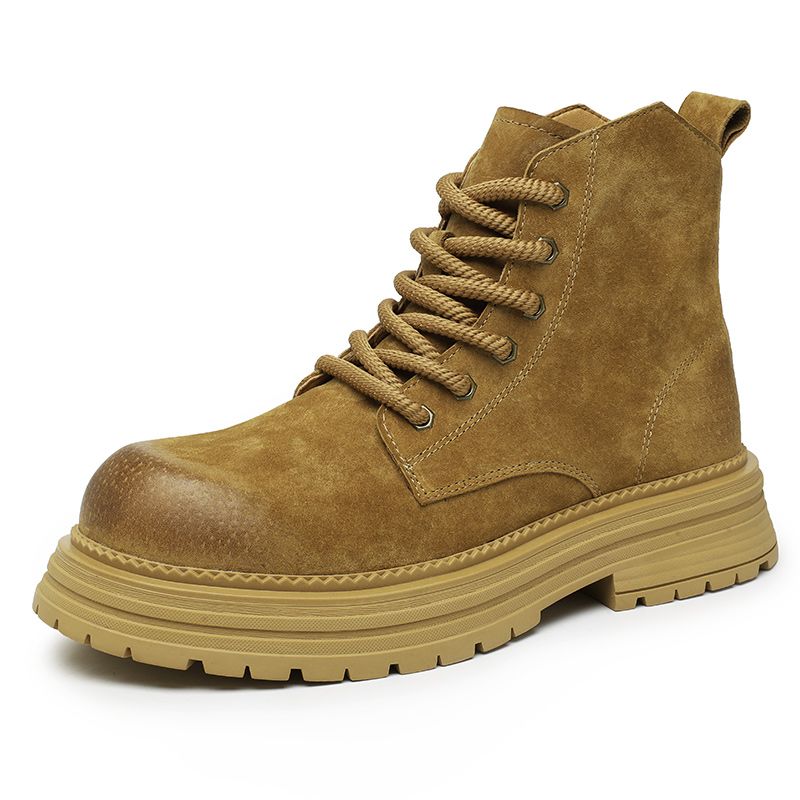 Sepatu Bot Pergelangan Kaki Pr - Leather Work Boots ulasan dan harga