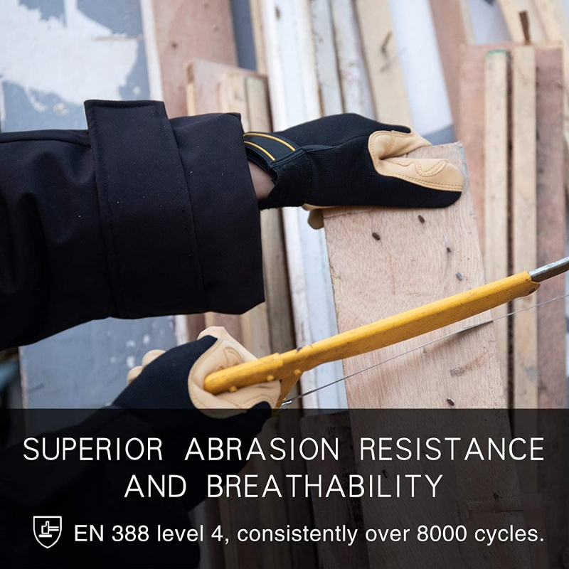Sarung tangan kerja ringan tah - Leatherworking Leveling ulasan dan harga
