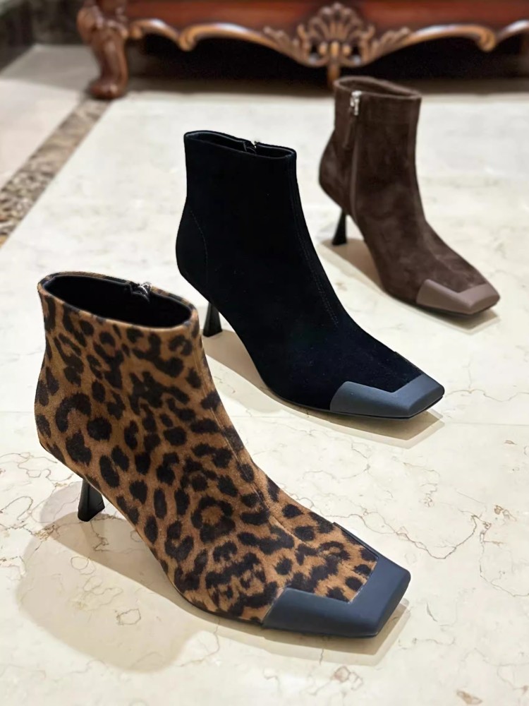 Sepatu Boots Wanita Model Mode - Leather Work Women Shoes ulasan dan harga
