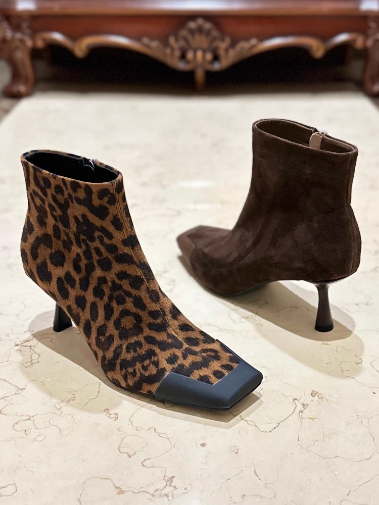 Sepatu Boots Wanita Model Mode - Leather Work Women Shoes ulasan dan harga