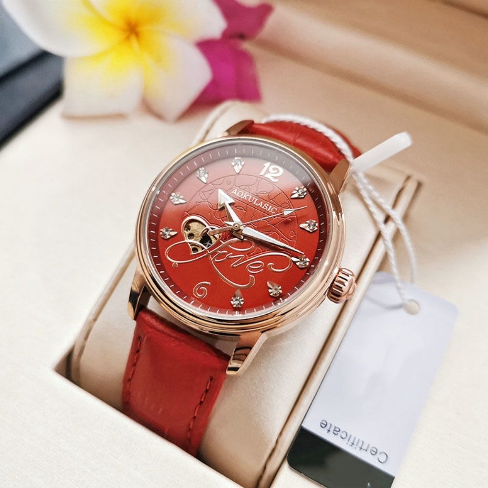 Jam Tangan Mekanis Wanita Mewa - Leatherworking Items ulasan dan harga