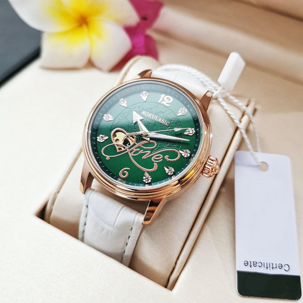 Jam Tangan Mekanis Wanita Mewa - Leatherworking Items ulasan dan harga
