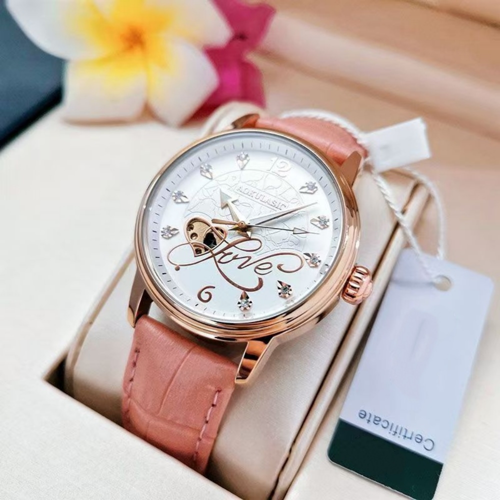 Jam Tangan Mekanis Wanita Mewa - Leatherworking Items ulasan dan harga