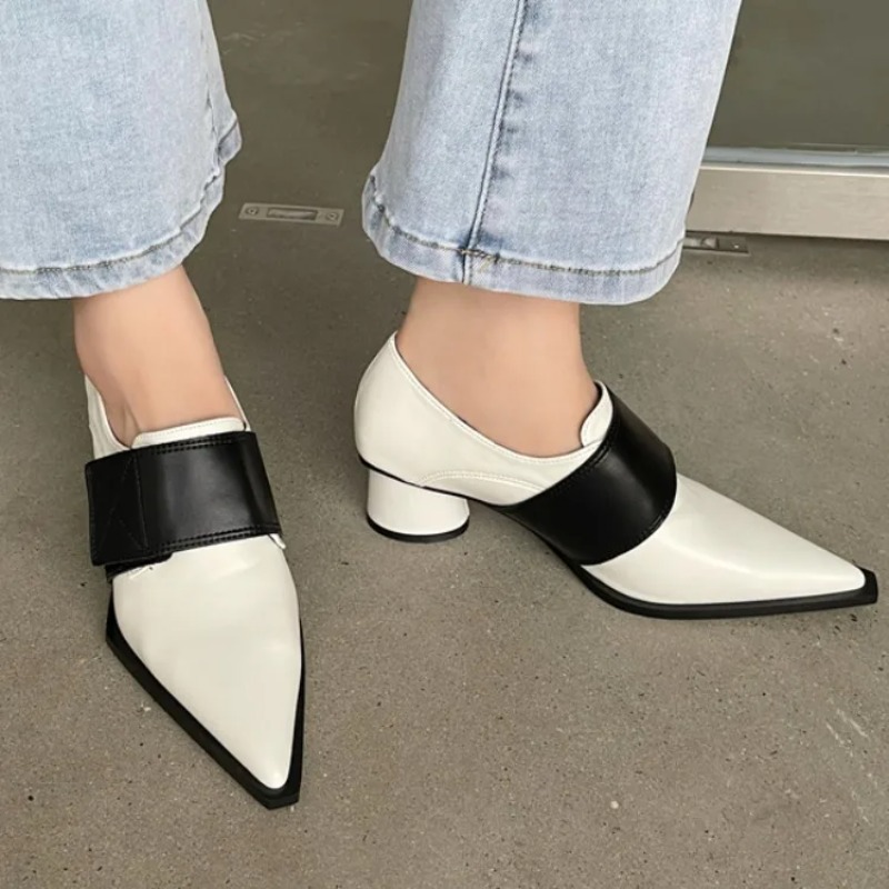 Gaun Baru 2025 Sepatu Kantor W - Leather Work Dress ulasan dan harga
