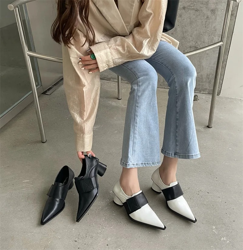 Gaun Baru 2025 Sepatu Kantor W - Leather Work Dress ulasan dan harga