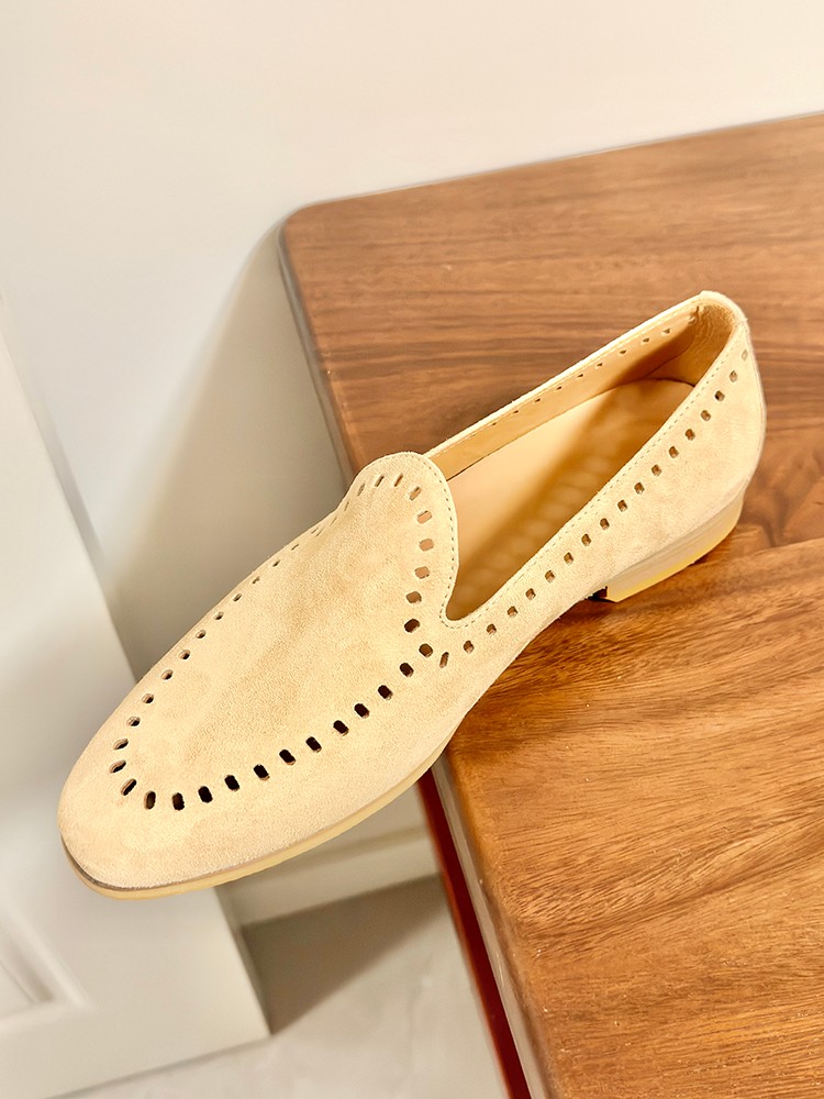 Sepatu Kasual Pria Model Slip  - Leather Work Outfit ulasan dan harga