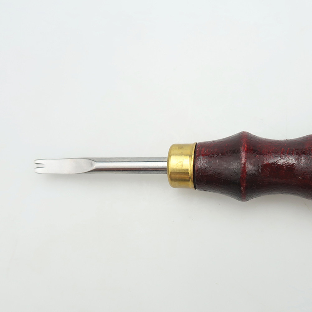 Beveler 1.2mm dengan Gagang Ka - Leatherwork Edge Beveler ulasan dan harga