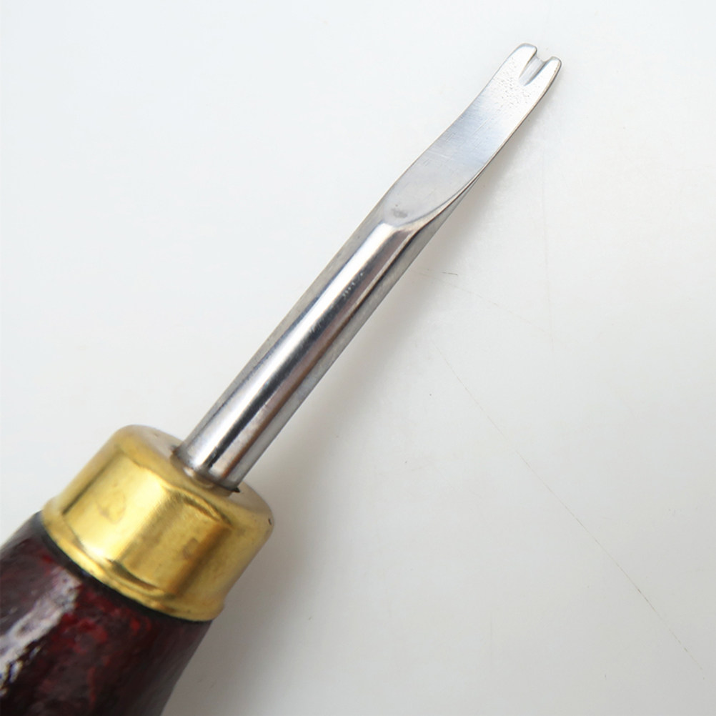 Beveler 1.2mm dengan Gagang Ka - Leatherwork Edge Beveler ulasan dan harga