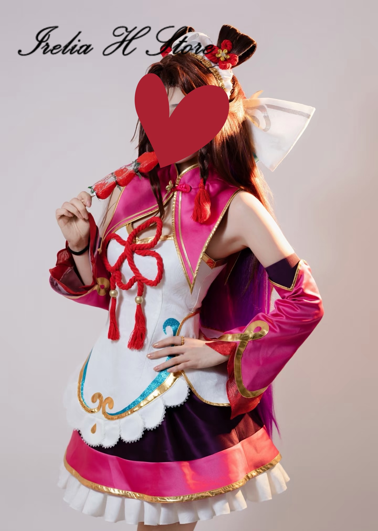 Kostum Cosplay Irelia H Dumpli - Leather Work Dress ulasan dan harga
